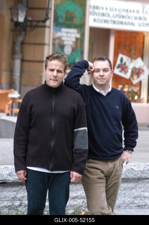 Bagi Iván és Nacsa Olivér-stock-foto