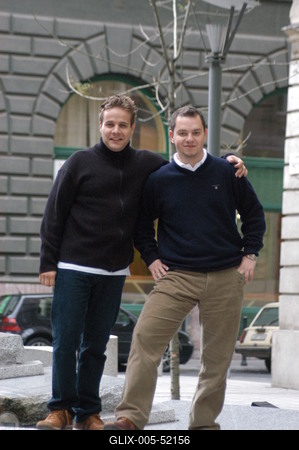 Bagi Iván és Nacsa Olivér-stock-foto