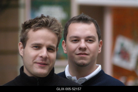 Bagi Iván és Nacsa Olivér-stock-foto