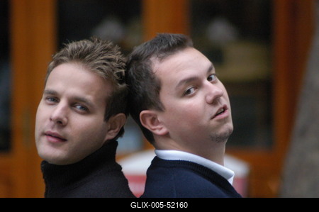 Bagi Iván és Nacsa Olivér-stock-foto