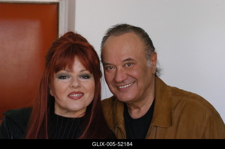 Korda György és Balázs Klári-stock-foto