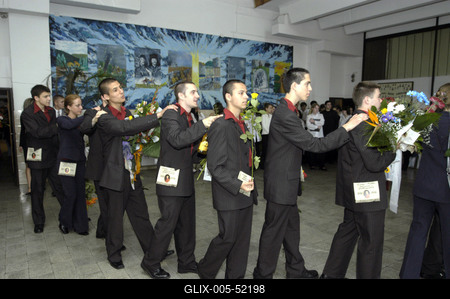 Ballagás-stock-foto