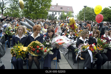 Ballagás-stock-foto