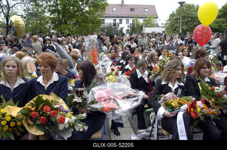 Ballagás-stock-foto