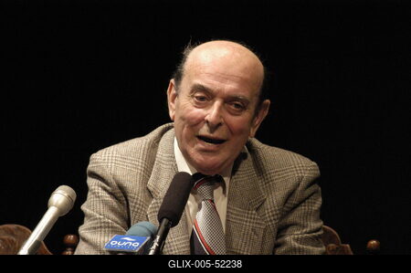 Könyvbemutató - Bános Tibor: Kiss Manyi, a női Chaplin-stock-foto