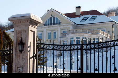 Benkő villa-stock-foto