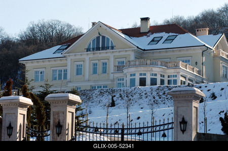 Benkő villa-stock-foto