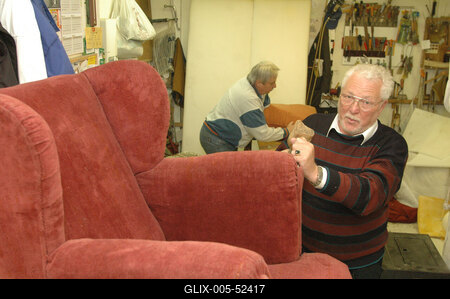 Kárpitos-stock-foto