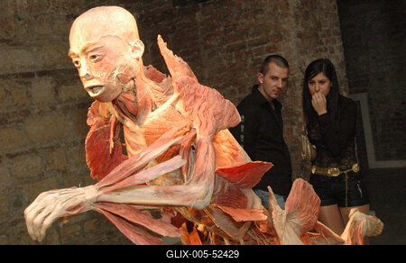 Bodies kiállítás-stock-foto