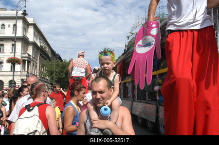 Budapest Parádé 2004-stock-foto