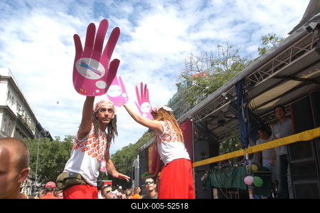 Budapest Parádé 2004-stock-foto