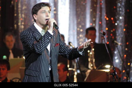 Budapest, 2003.11.27.
Patrizio Buanne énekes Budapesten koncertezett az Uránia Nemzeti Filmszínház színpadán.-stock-foto