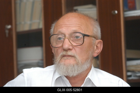 Budapest, 2004.06.15.
Dános Kornél professzor, a Semmelweis Orvostudományi Egyetem Nyelvi Kommunikációs Központjának igazgatója.-stock-foto
