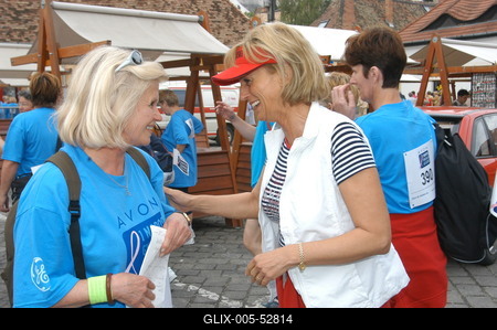 AVON Gyaloglás-stock-foto