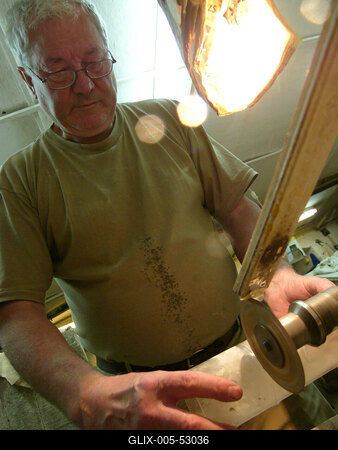 Üvegcsiszoló-stock-foto