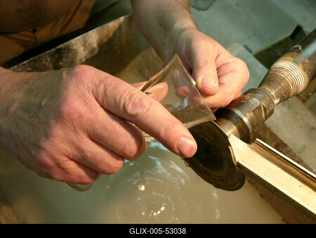 Üvegcsiszoló-stock-foto