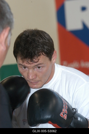 Erdei Zsolt ökölvívó-stock-foto