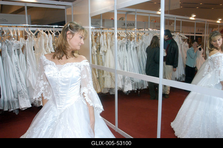 Esküvő kiállítás 2004.-stock-foto