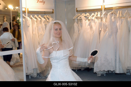 Esküvő kiállítás 2004.-stock-foto