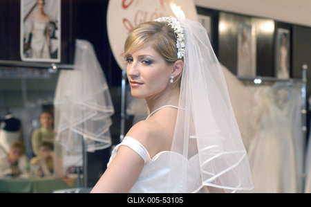 Esküvő kiállítás 2004.-stock-foto