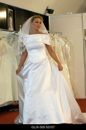 Esküvő kiállítás 2004.-stock-foto