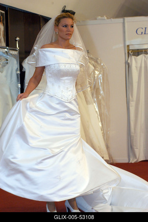 Esküvő kiállítás 2004.-stock-foto