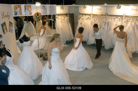Esküvő kiállítás 2004.-stock-foto