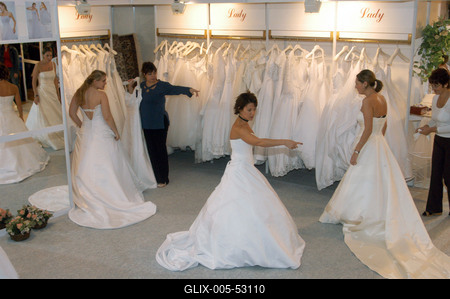 Esküvő kiállítás 2004.-stock-foto
