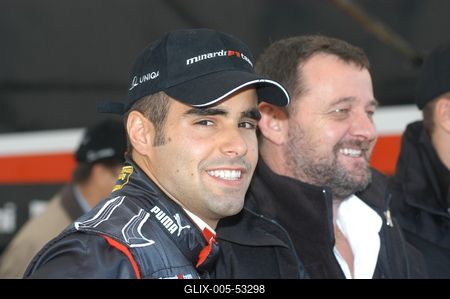 Paul Stoddart és Baumgartner Zsolt-stock-foto