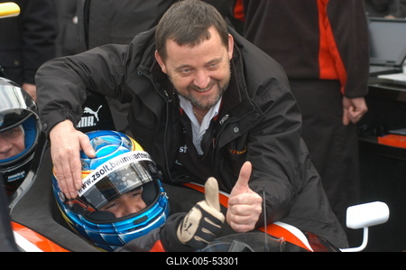 Paul Stoddart és Baumgartner Zsolt-stock-foto