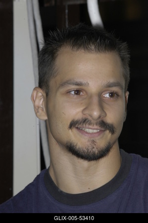 Gál Róbert tornász-stock-foto