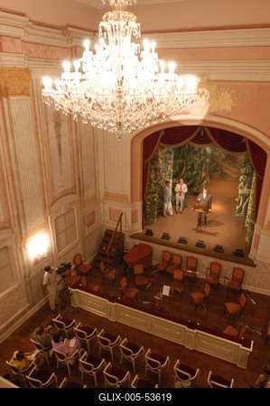 Gödöllői Barokk Színház-stock-foto