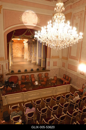 Gödöllői Barokk Színház-stock-foto