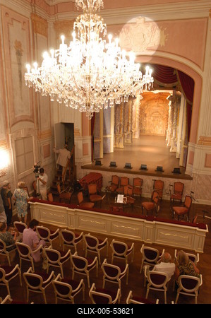 Gödöllői Barokk Színház-stock-foto