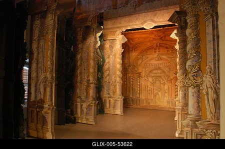 Gödöllői Barokk Színház-stock-foto