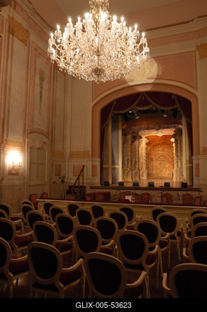 Gödöllői Barokk Színház-stock-foto