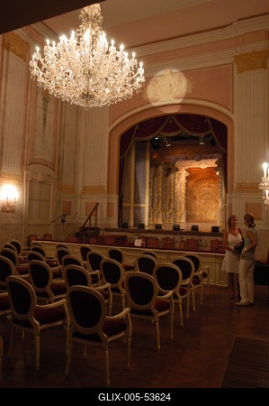 Gödöllői Barokk Színház-stock-foto