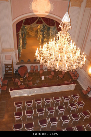 Gödöllői Barokk Színház-stock-foto