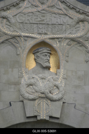 Grasham-palota-stock-foto