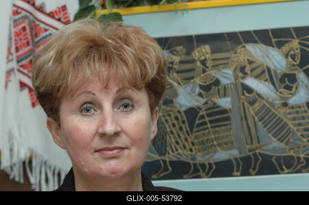 Budapest, 2008.06.15.
Hartyányi Jaroszlava, az Országos Ukrán Önkormányzat elnöke.-stock-foto