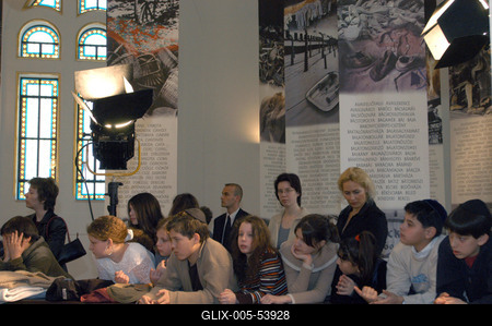 Megnyílt a Páva utcai Holocaust Dokumentációs Központ és Emlékhely.-stock-foto