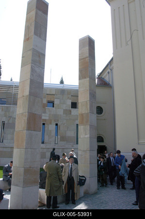 Megnyílt a Páva utcai Holocaust Dokumentációs Központ és Emlékhely.-stock-foto