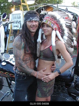 , 2003.06.06.
Harley Davidson motorostalálkozó
A képen Indián, akit az RTL valóságshow-jából ismerhetünk.-stock-foto