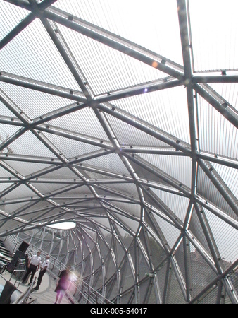 GRAZ - Insel (Sziget) a Mura folyón-stock-foto