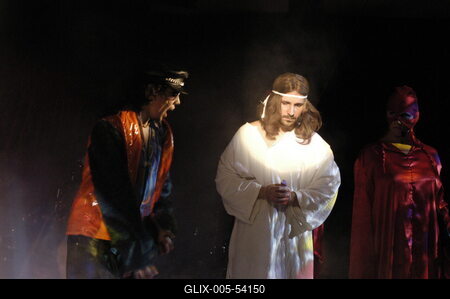 Jézus Krisztus szupersztár-stock-foto