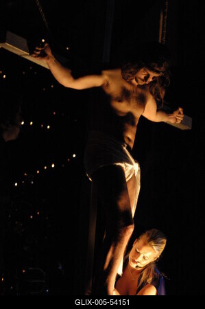 Jézus Krisztus szupersztár-stock-foto