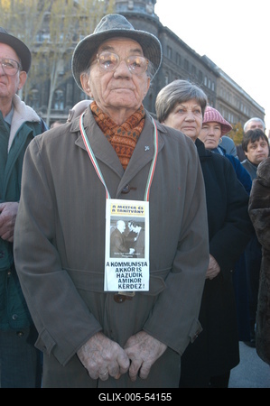Tüntetés-stock-foto