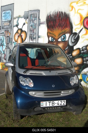 Smart autó-stock-foto