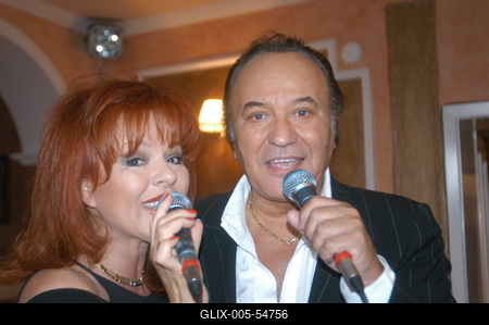 Korda György és Balázs Klári-stock-foto