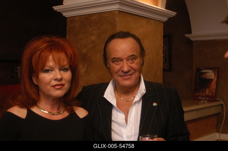 Korda György és Balázs Klári-stock-foto